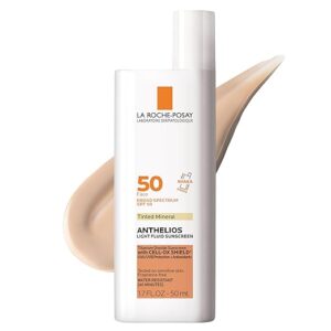 Anthelios tinted mineral sunscreen 50spf