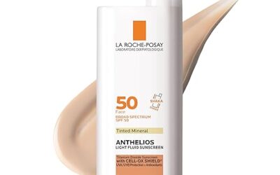 Anthelios tinted mineral sunscreen 50spf